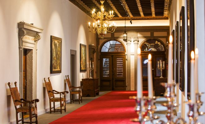 Palast Hohenems _ Gang (c) Dietmar Walser - Hohenems Tourismus Palast Hohenems _ Gang (c) Dietmar Walser - Hohenems Tourismus