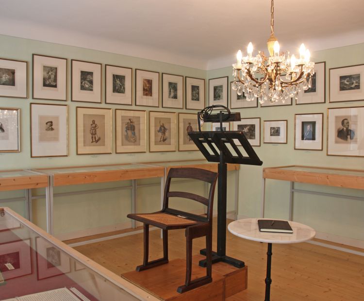 Nibelungen-Museum, Ausstellungsraum