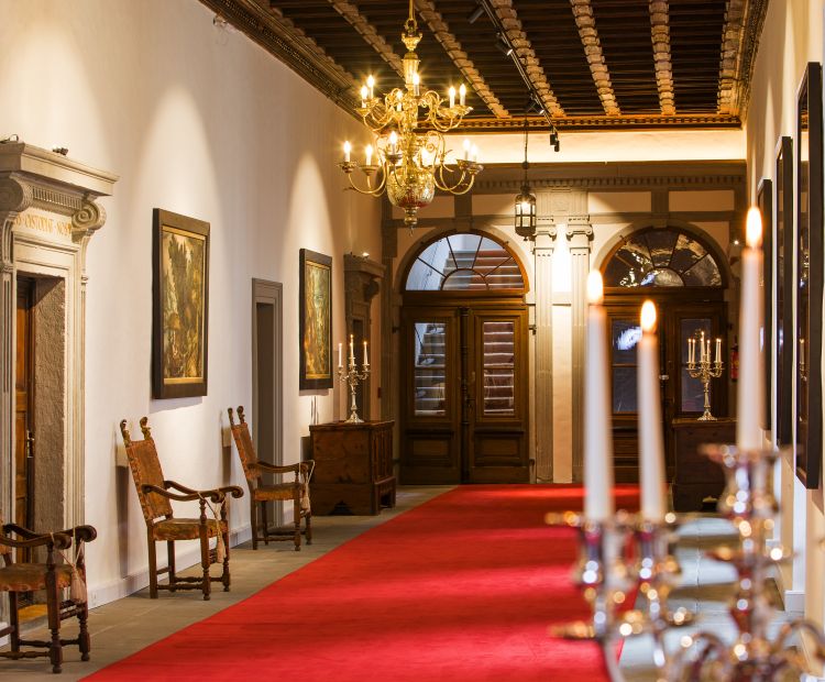 Palast Hohenems _ Gang (c) Dietmar Walser - Hohenems Tourismus
