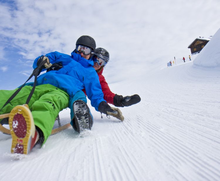 Natural toboggan run Kapell