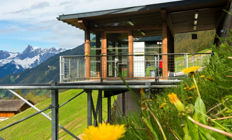 Bergstation Kristbergbahn Bergstation Kristbergbahn
