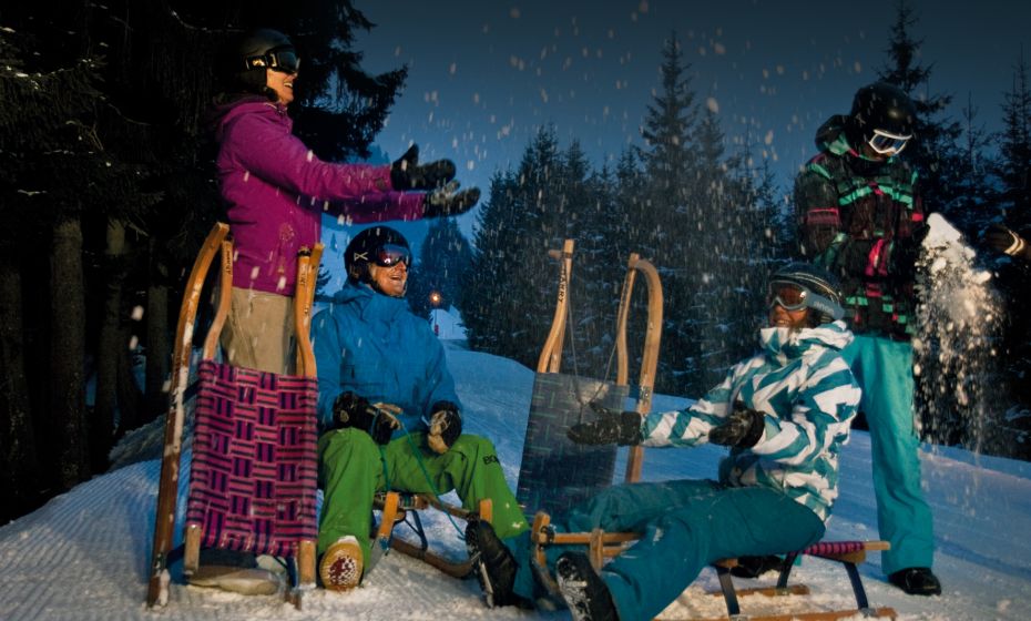 Tobogganing - Hochjoch Tobogganing - Hochjoch