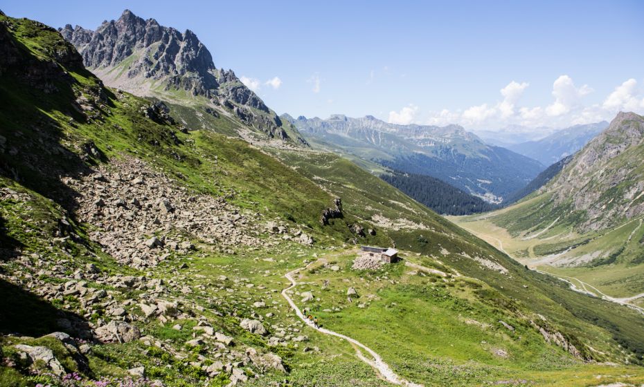 Valzifenztal mit ZollhÃ¼tte