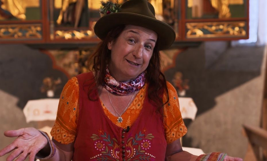 Panoramagasthof Kristberg Hochdeutsch: Die Sage âBischof Theodul und der Teufel mit der Glockeâ erzählt von Hertha Glück ...