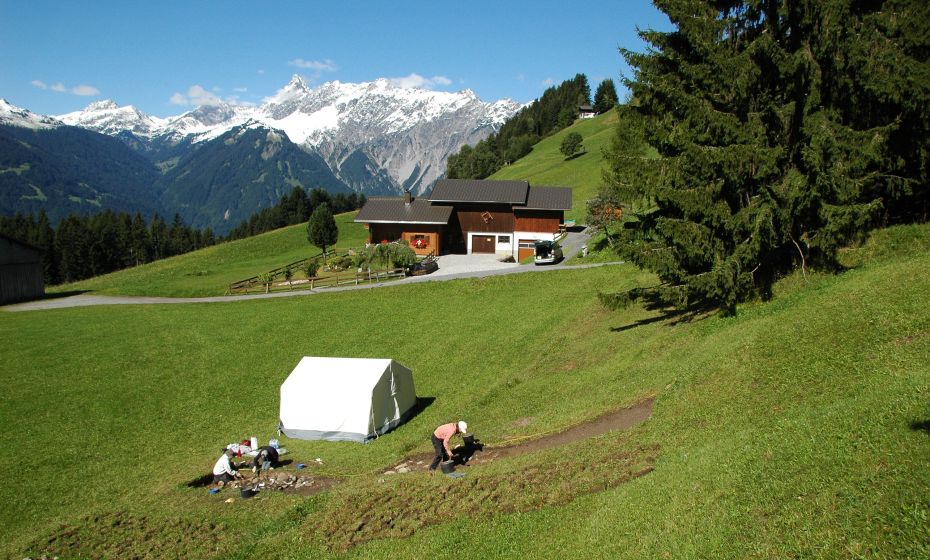 Lage der Bergschmiede am Berknappenweg Lage der Bergschmiede am Berknappenweg
