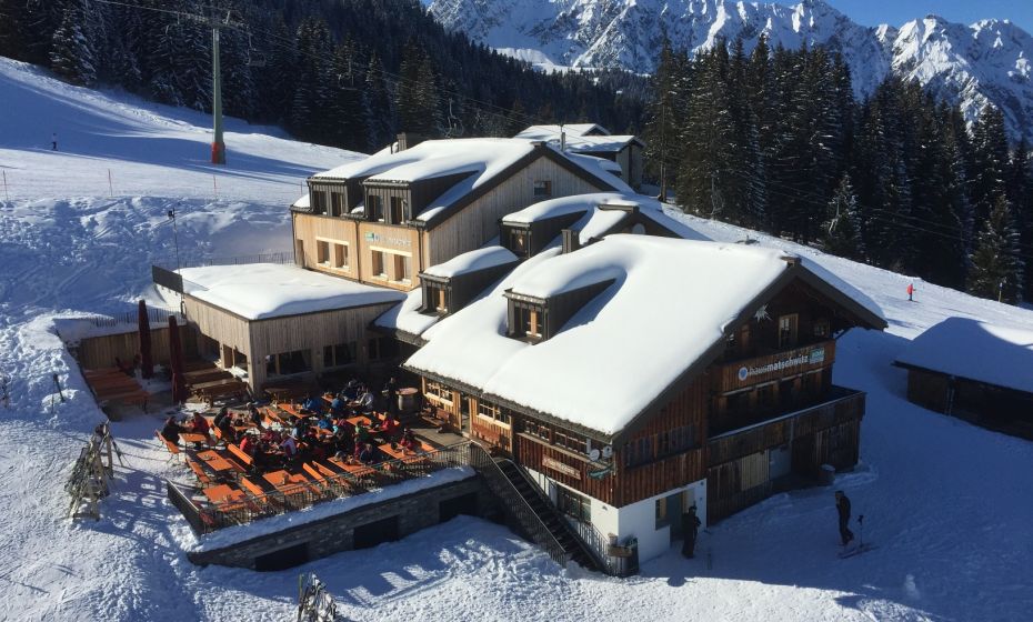 Haus Matschwitz im Winter