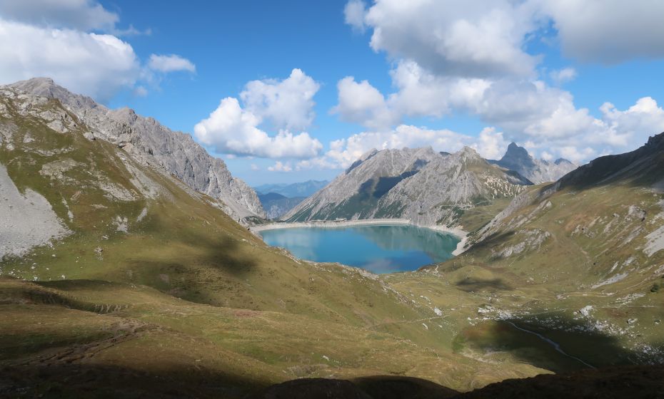 LÃ¼nersee from Gafalljoch