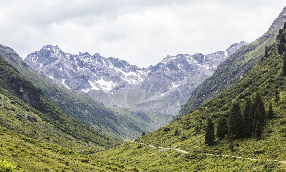 Blick Richtung TÃ¼binger HÃ¼tte