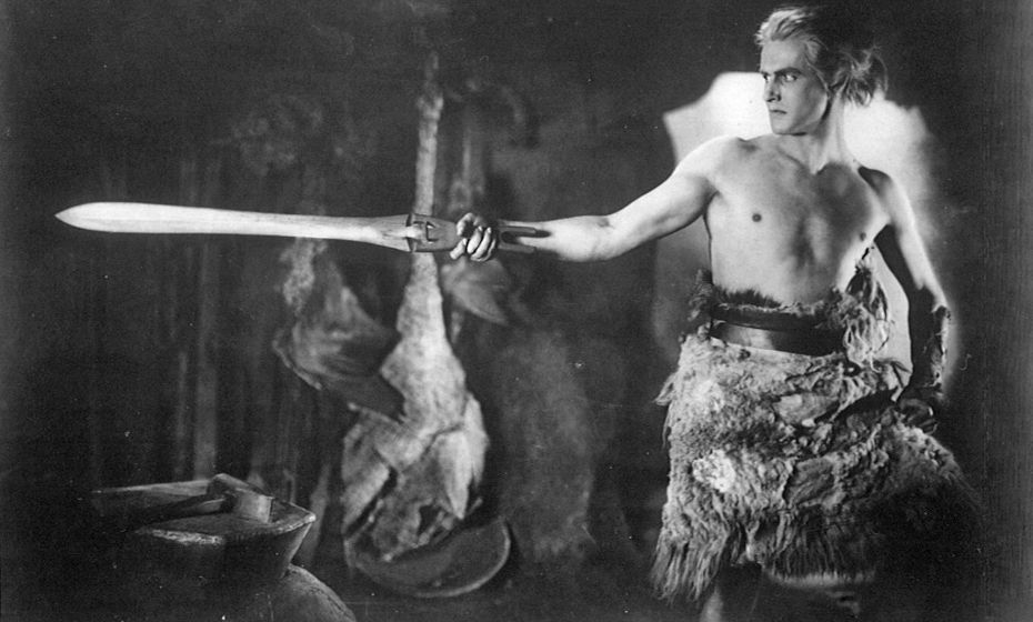 Paul Richter als Siegfried in Fritz Langs Die Nibelungen (1924)