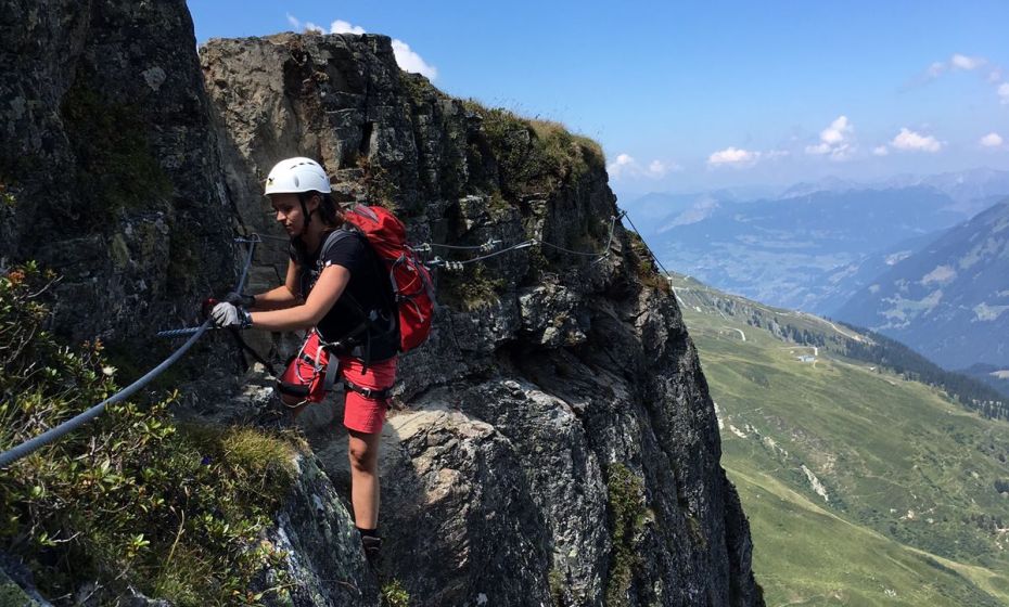 Cross section towards Steilwand