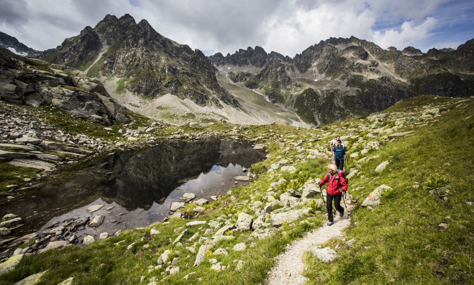 Auf der Tschiffernella Richtung SaarbrÃ¼cker HÃ¼tte